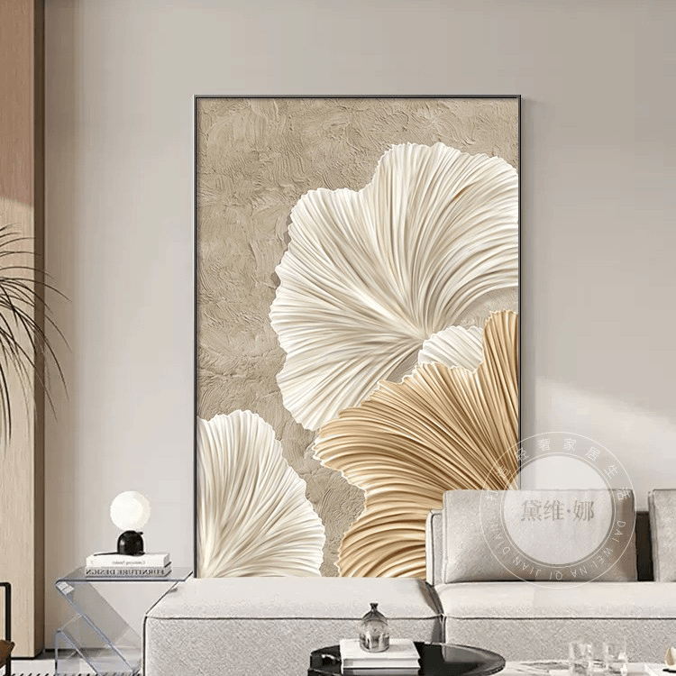 黛维·娜现代简约客厅装饰画沙发背景墙壁画高档大气抽象玄关挂画