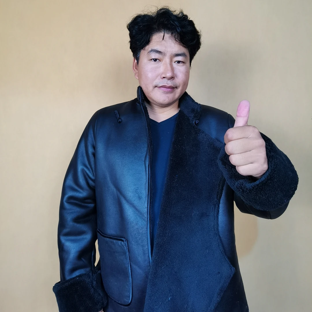 卡祝 藏式毛毛外套 新款 男款