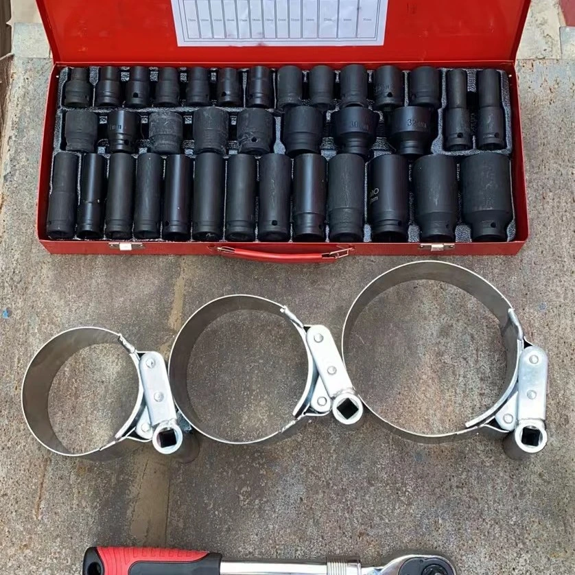 滤芯扳手 小风炮套筒 棘轮扳手 长短弯秆