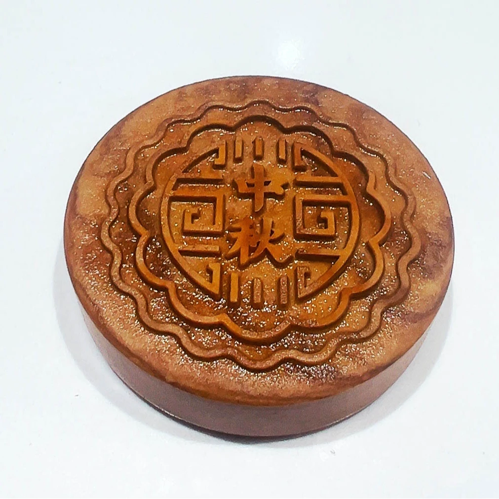 松花石雕刻 动漫 摆件 挂坠 月饼 把玩 手办 中秋节 礼品周边定制