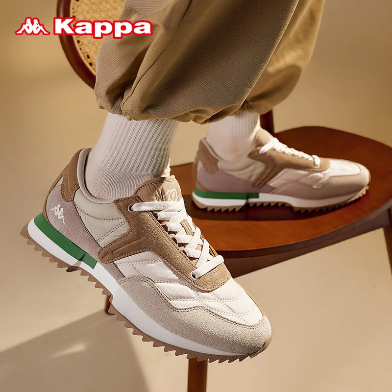 KAPPA秋季新款男鞋女鞋子休闲鞋舒适百搭时尚复古运动鞋K0DZ5MM34