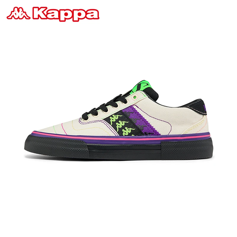 【清仓款式】Kappa低帮滑板鞋秋季女鞋情侣鞋百搭小白鞋K0B65CS03