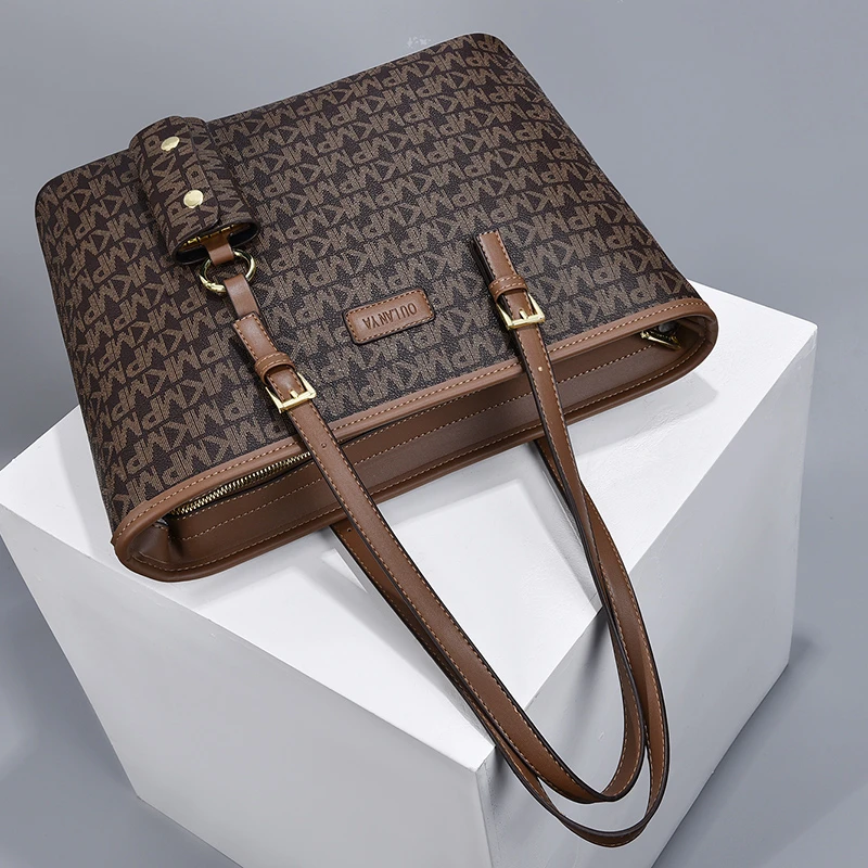 轻奢大气腋下包女士大容量托特包中年妈妈手提包时尚百搭单肩包