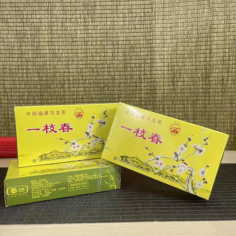 SEA DYKE/海堤武夷岩茶浓香乌龙茶一枝春XT801茶叶125克口粮茶