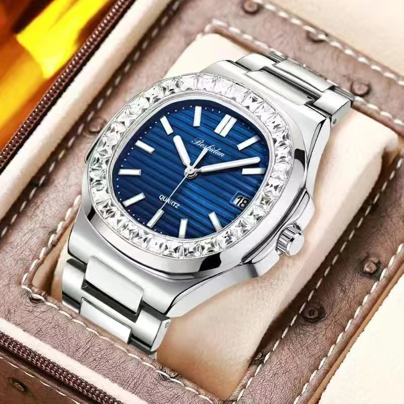 正品鹦鹉系列简约气质时尚防水男士手表9116