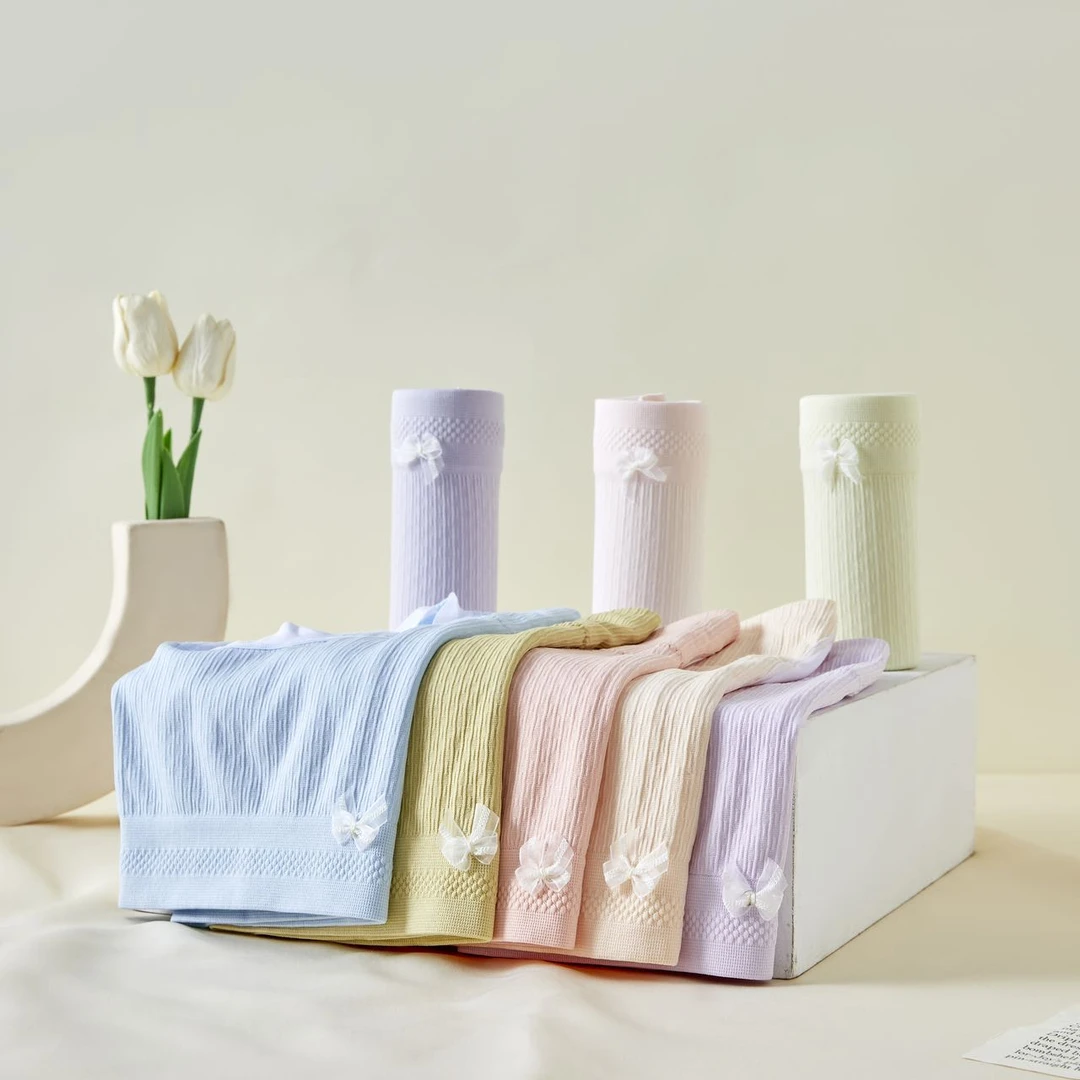 曲彩玫瑰中高腰女士无痕舒适内裤【8条装】透气高弹时尚百搭纯色ins