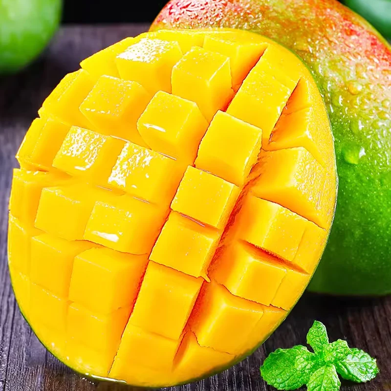 四川攀枝花凯特芒果4.5/8斤新鲜香甜芒果当季时令水果多仓发货