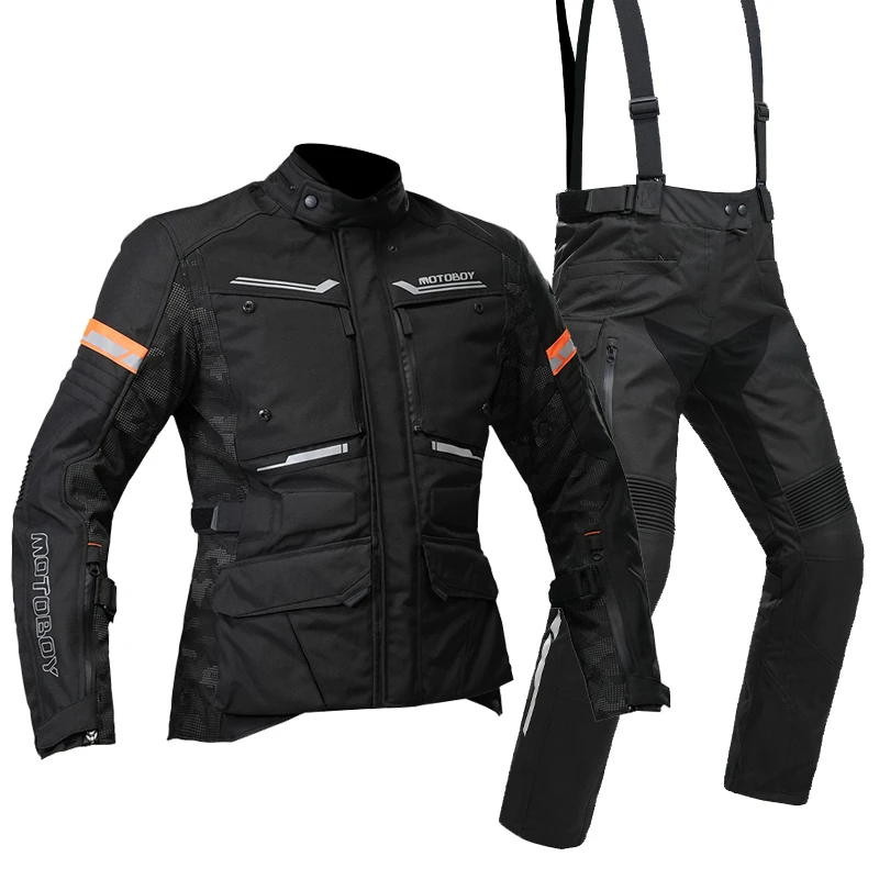 motoboy冬季骑行服男摩托车骑行拉力服摩旅四季防水机车服骑士服