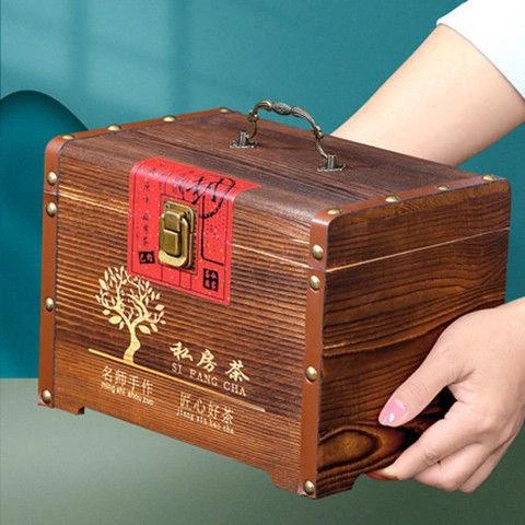 糯香普洱小沱茶 迷你云南普洱茶 古树普洱熟茶小粒装礼盒装1000克