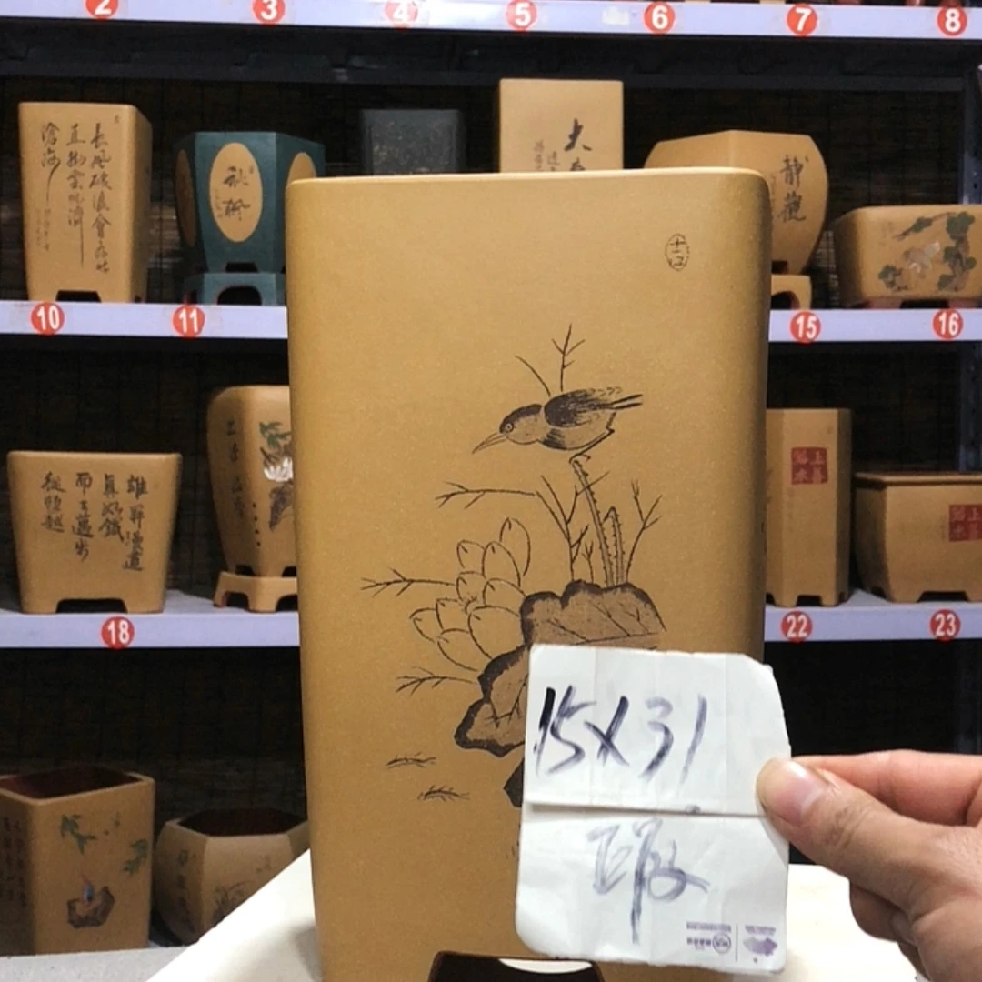 【闪购商品】紫砂花盆纬