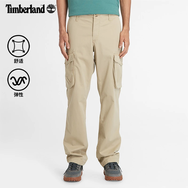 Timberland添柏岚官方男装工装裤新款户外休闲舒适口袋A5V53