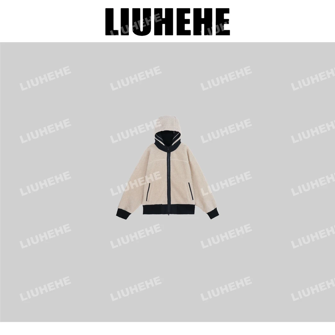 【呵呵家】鹅鹅鹅 连帽外套秋冬男女同款休闲运动外套百搭23206