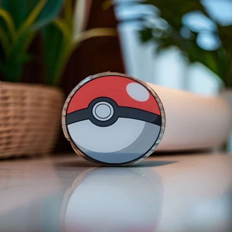 跑跑潮玩亚克力宝可梦水晶砖盲盒