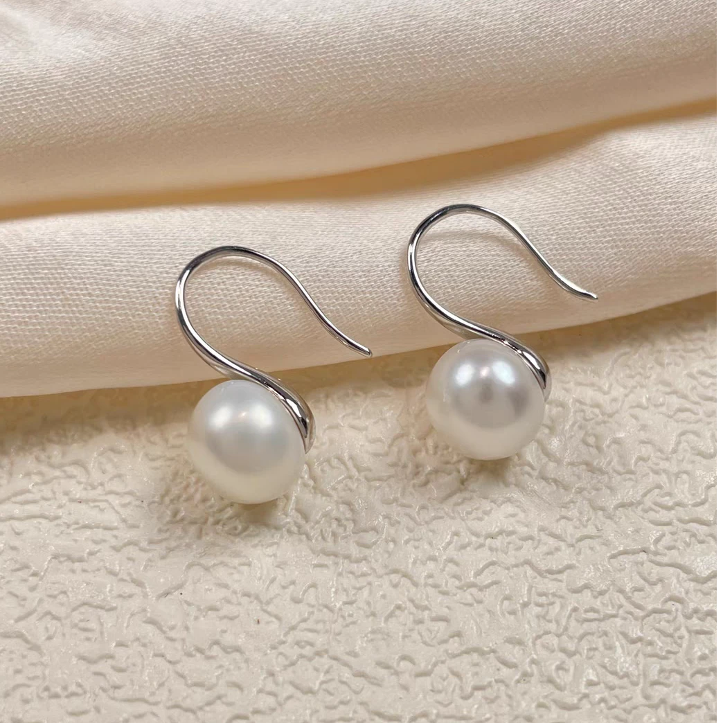 925银仿珍珠耳饰 S925银珍珠银耳饰轻奢高端，经典气质经典百搭