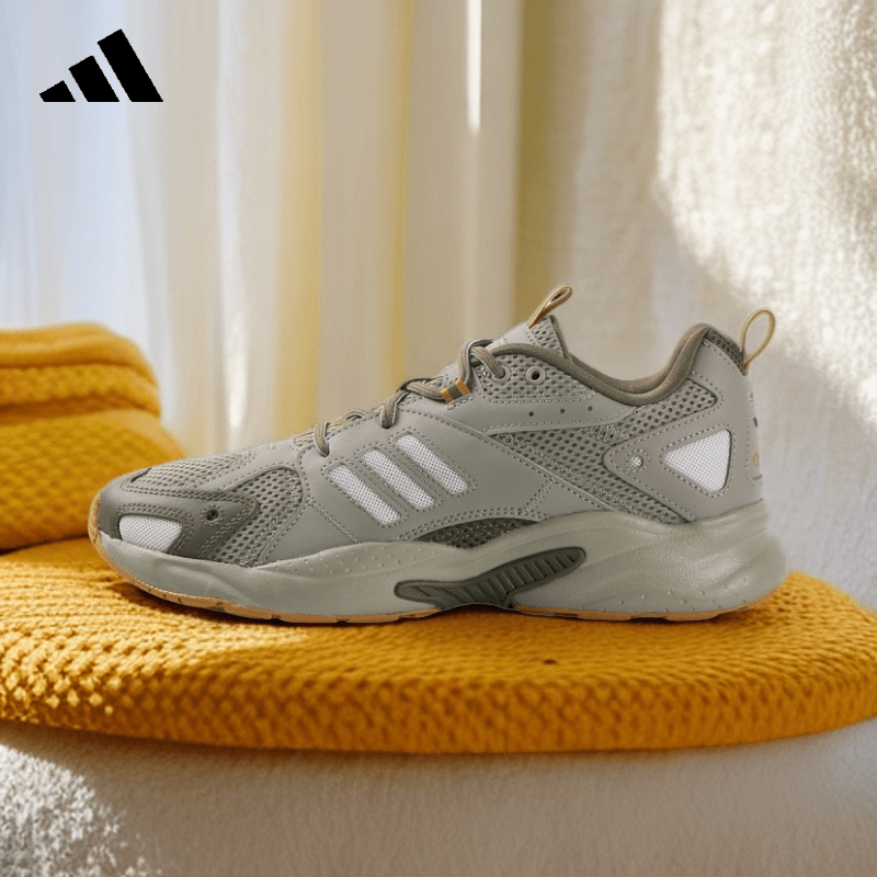 adidas/阿迪达斯男子运动鞋2024夏季新款网面透气轻便复古跑鞋