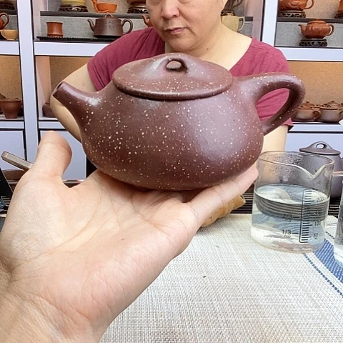 紫砂茶盘人**意宜兴紫泥200cc