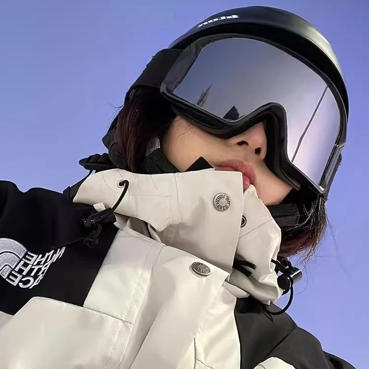 滑雪镜登山护目镜男女雪地装备东北防雪冬季骑车防风眼镜防雾