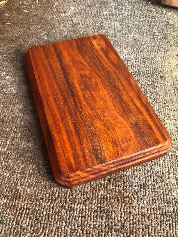 花梨木底座圆角造型20X15.5