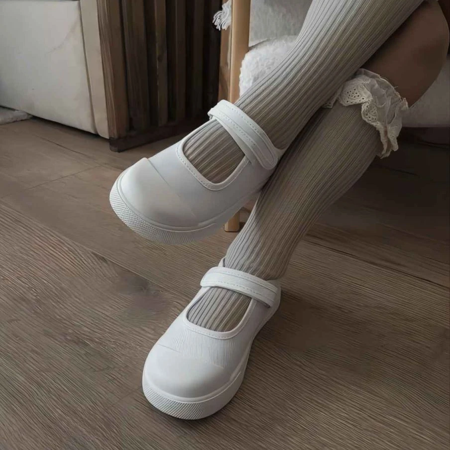 Let's Chill 单魔术贴入园必备帆布鞋舒适透气