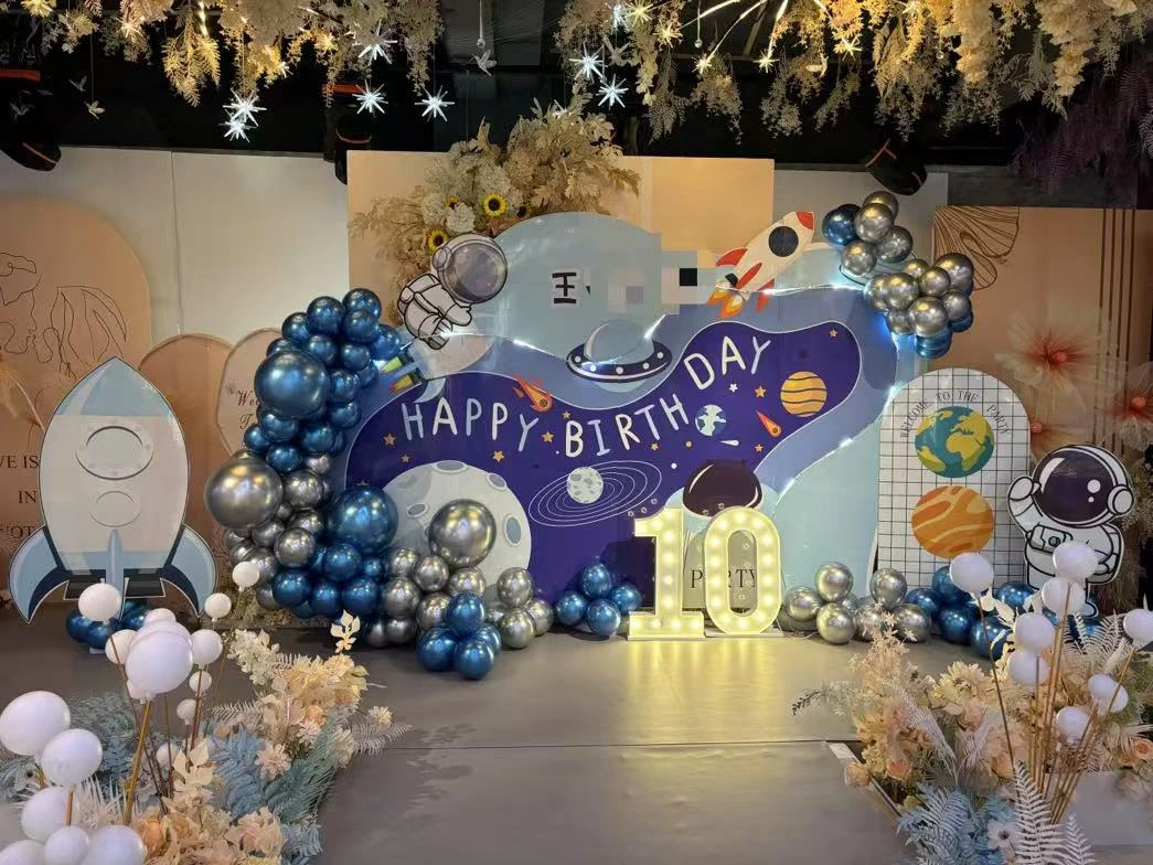 生日气球布置装饰