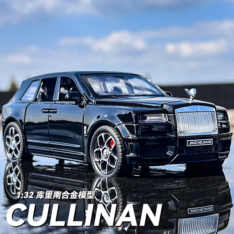 仿真1:32劳斯莱斯库里南合金车模男孩玩具车礼物汽车模型收藏摆件