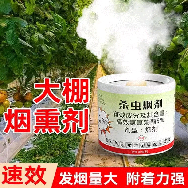 杀虫烟剂灭蟑螂蚊子神器杀蜘蛛床虱臭虫药烟雾熏片蟑螂药
