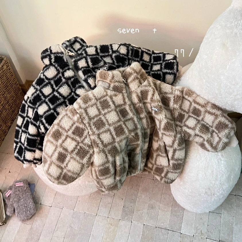 3820订标格子毛外套NH