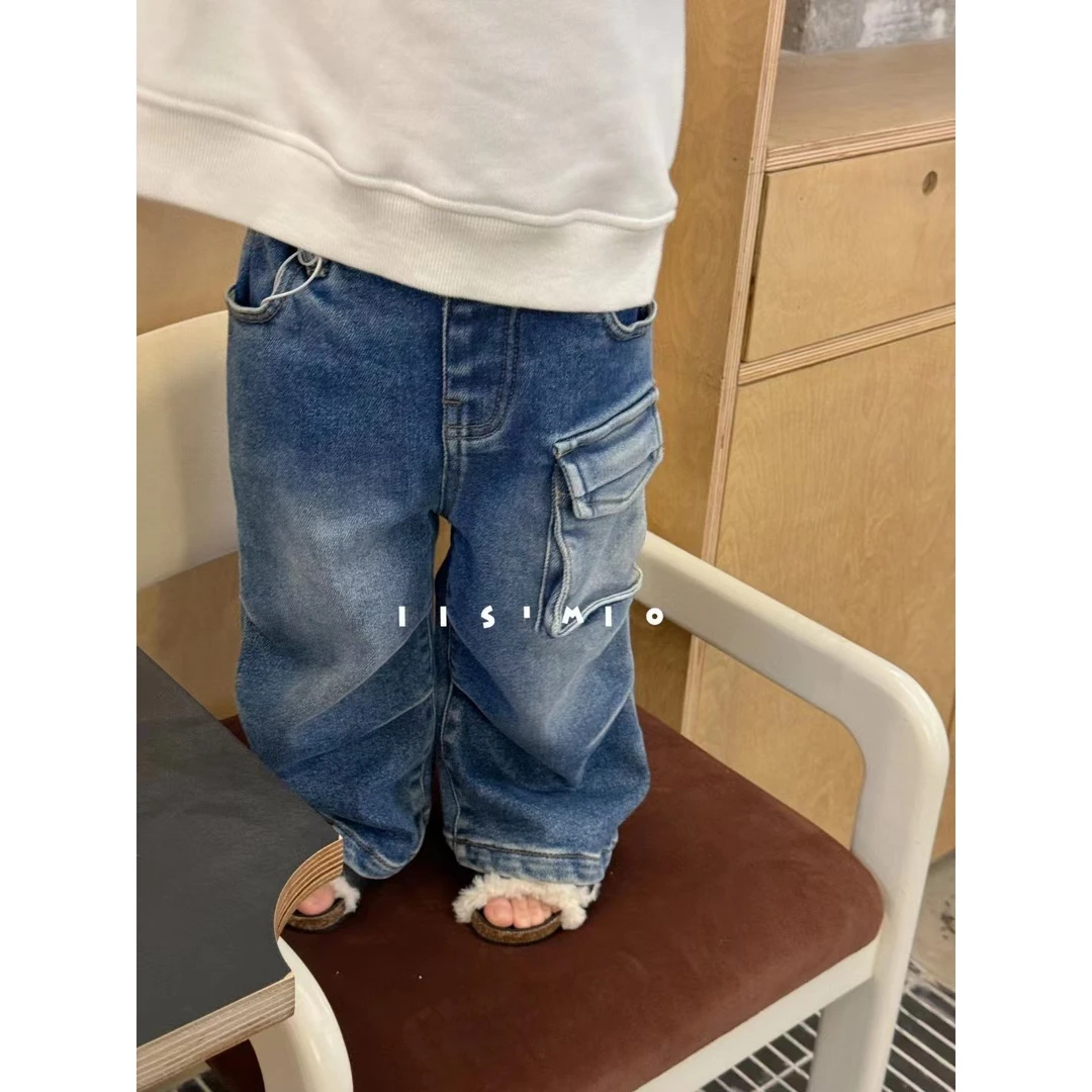 0033儿童休闲牛仔裤子