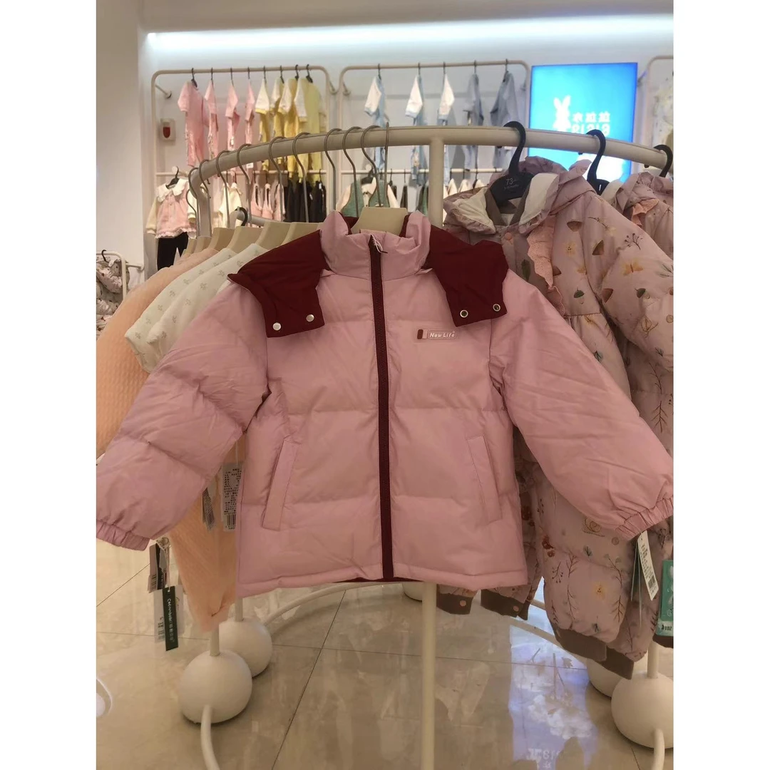 3912儿童冬季百搭羽绒服XZF