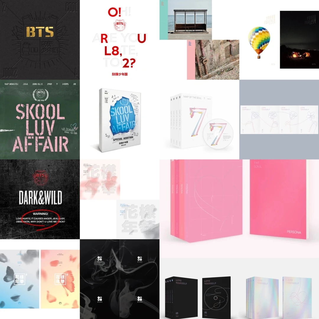 5折清仓】BTS 专辑 合集 防弹少年团 花样年华 承her 转ter 回忆录
