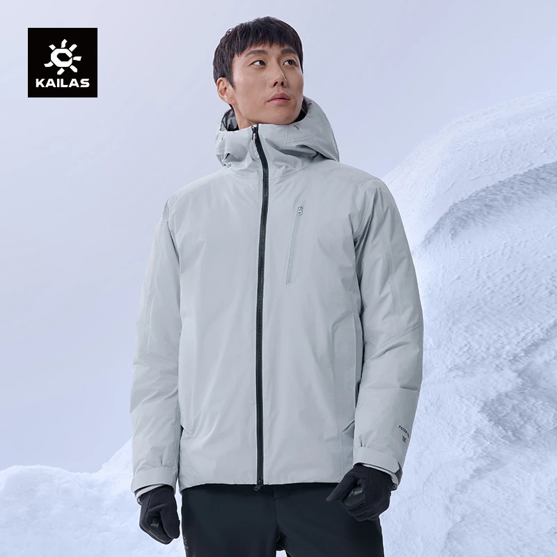 KAILAS凯乐石高加索硬壳羽绒服700蓬FLT防风防水户外运动徒步男款