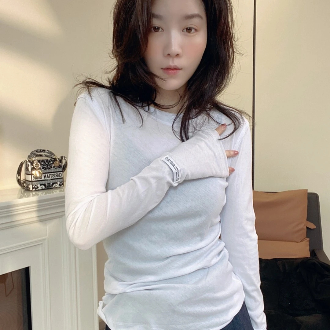 法悦定制●净板长袖T恤S3381
