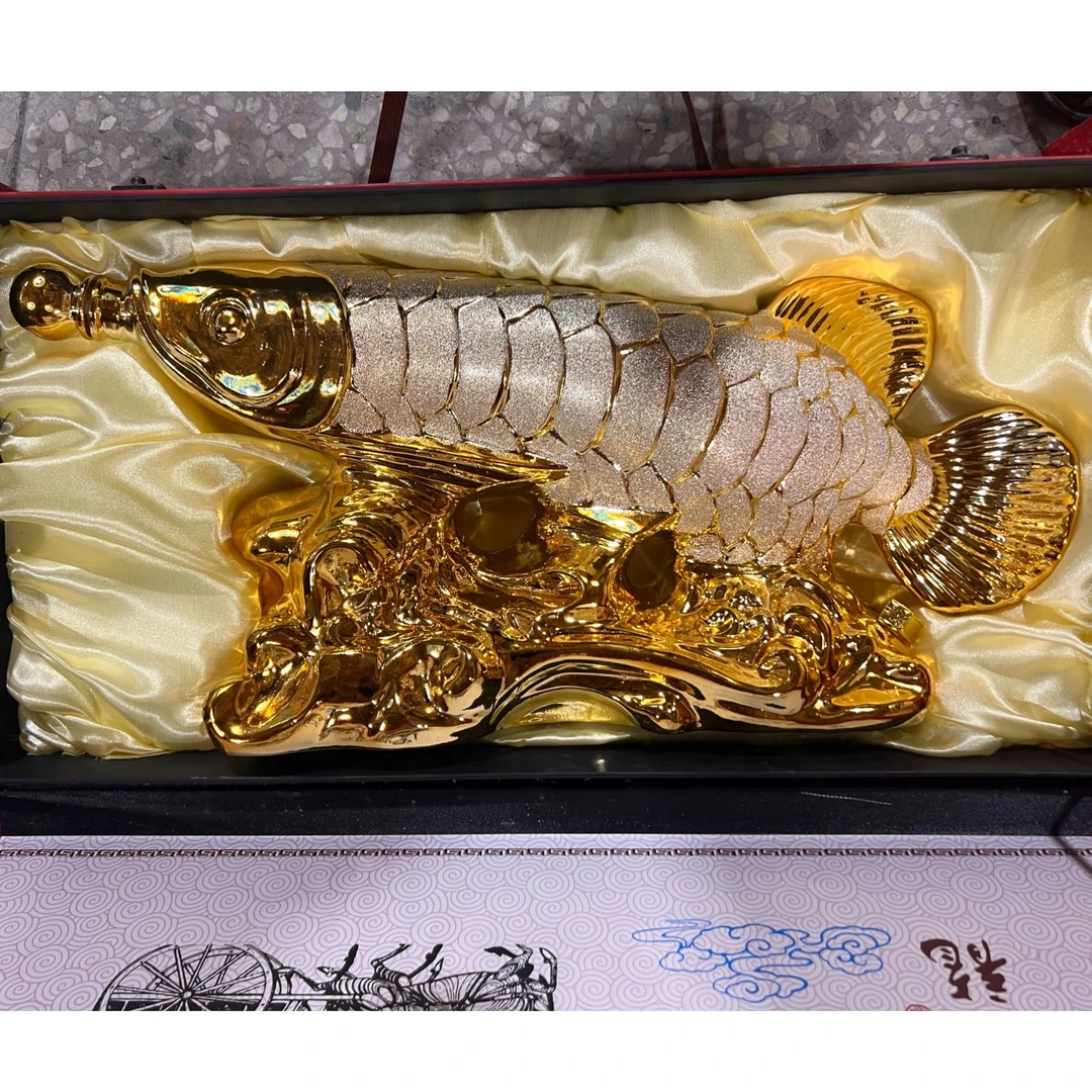 一桶金【15压池】金色龙鱼固态法白酒52度5000ml