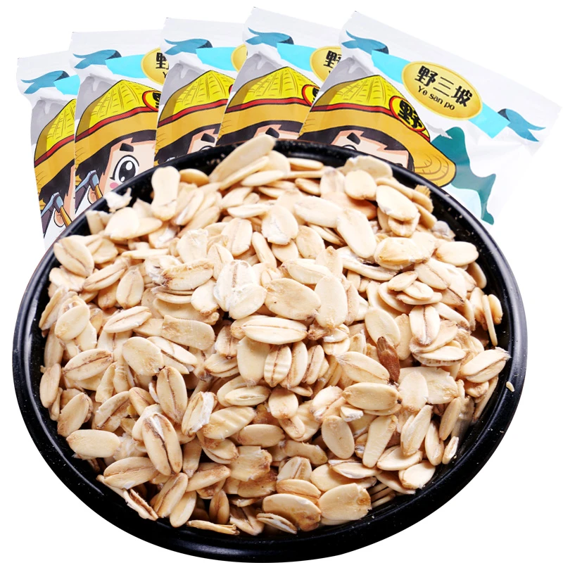 野三坡 野三坡生燕麦片五谷杂粮燕麦粥散装煮粥粗粮350g