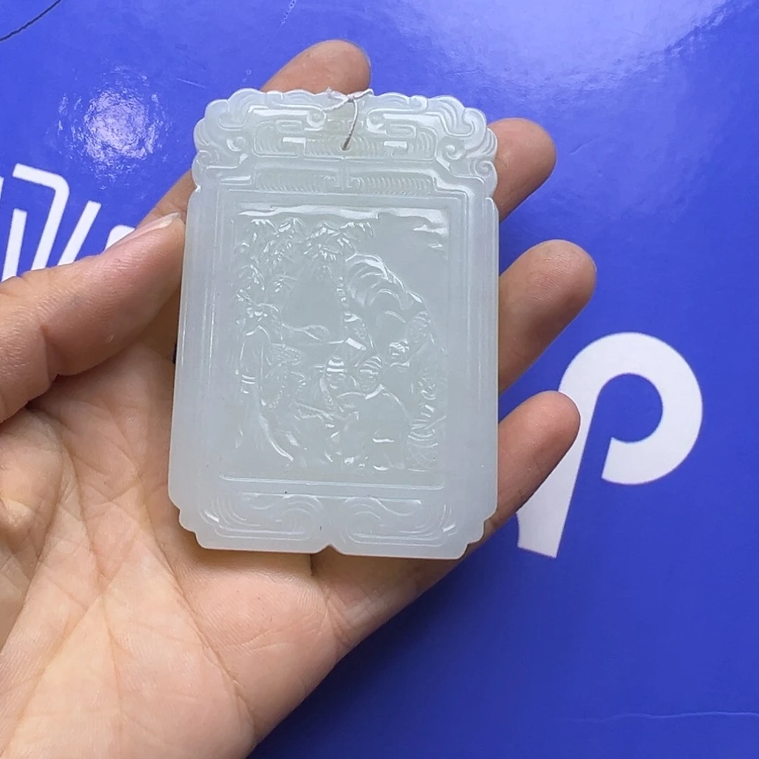 和田玉挂件未镶嵌