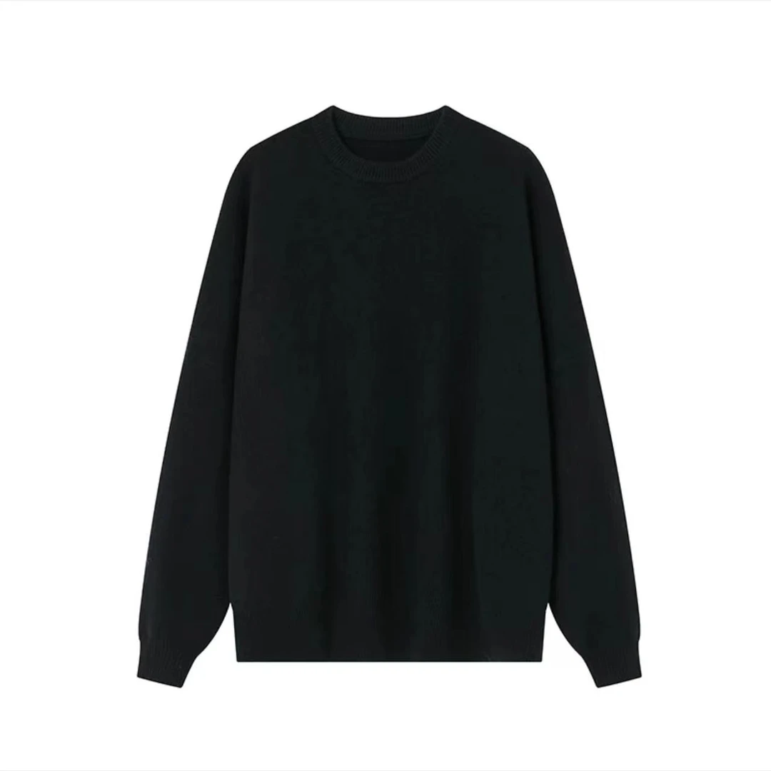 新款时尚休闲百搭毛衣*0008 黑色