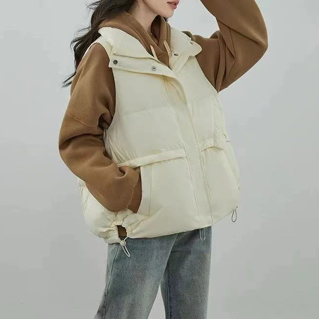 TY/-新款百搭潮流款马夹羽绒外套*Jwh 6611