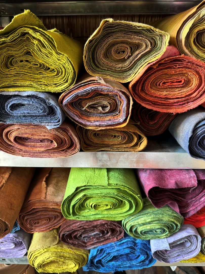 国9链接植染老粗布