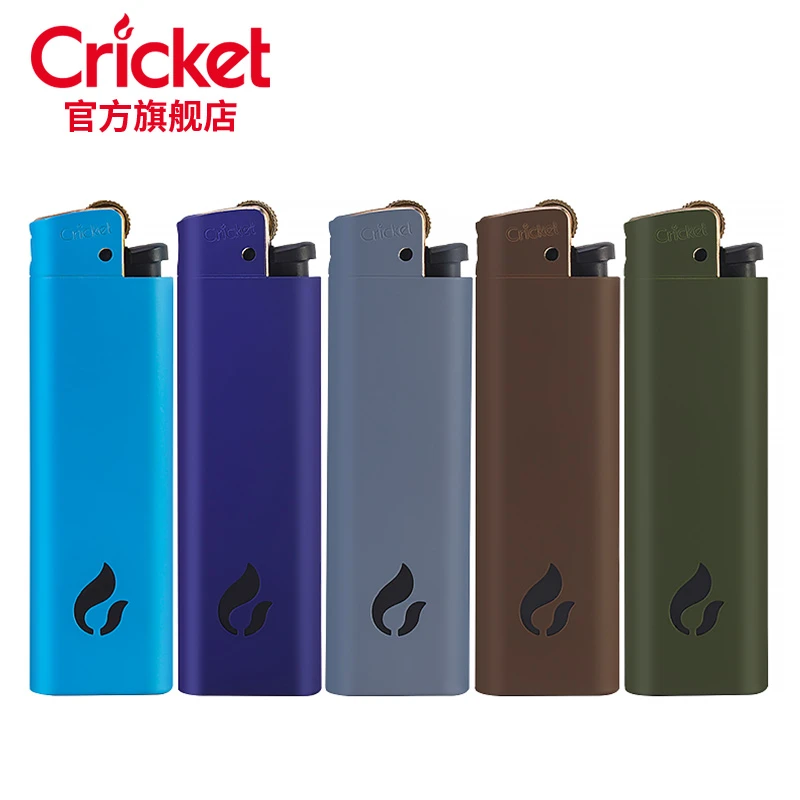 cricket草蜢一次性打火机砂轮镂空金属铁壳火石广告定制订做印字