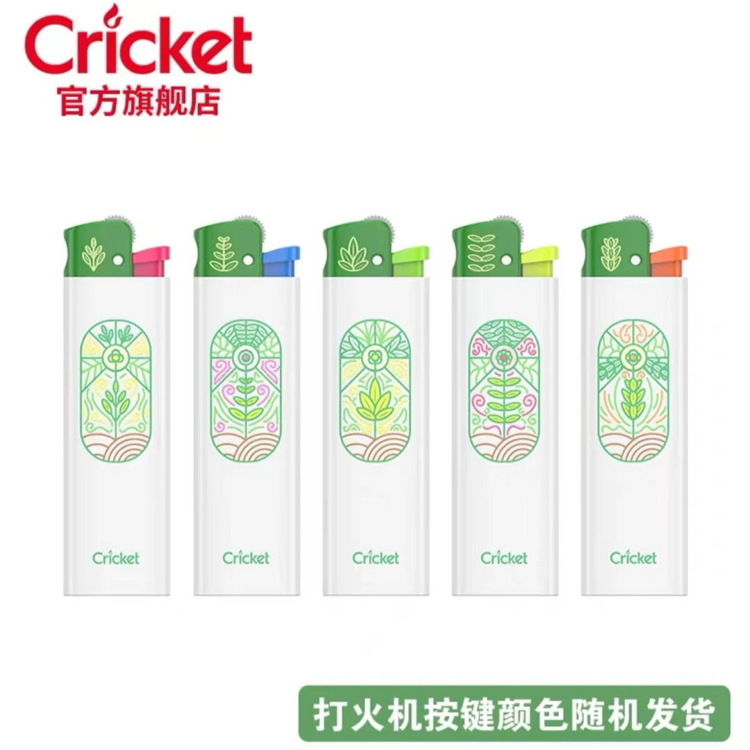 Cricket草蜢原装进口火石砂轮搓轮一次性打火机创意定制印字批发