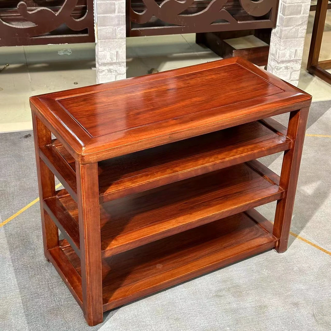 新款换鞋凳子鞋柜门厅储鞋凳新中式玄关穿鞋凳家用简约实木鞋架