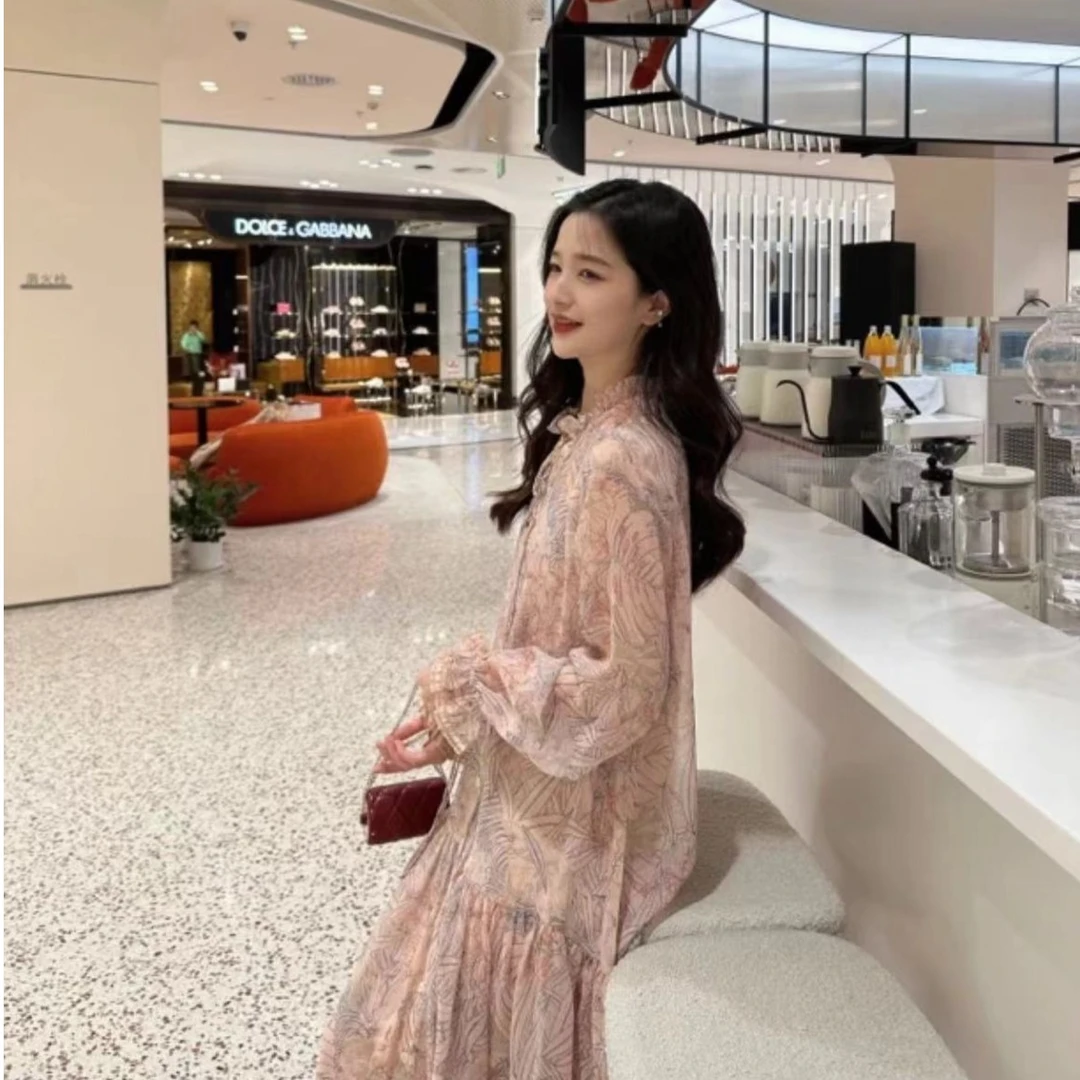 哥弟  浪漫仙女裙连衣裙印花1500425