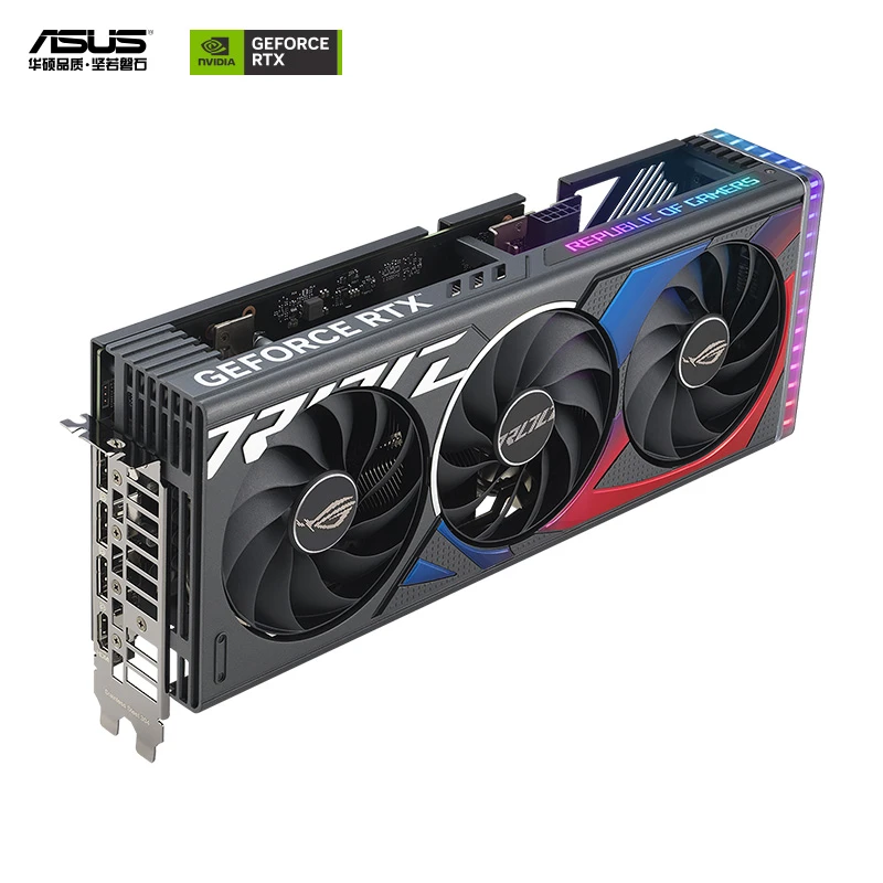 华硕 RTX4060系列显卡dual ATS巨齿鲨 ROG 吃鸡电竞游戏台式显卡