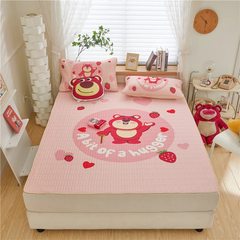 【郝劭文专属】Disney/迪士尼A类凉感打孔乳胶凉席二三件套