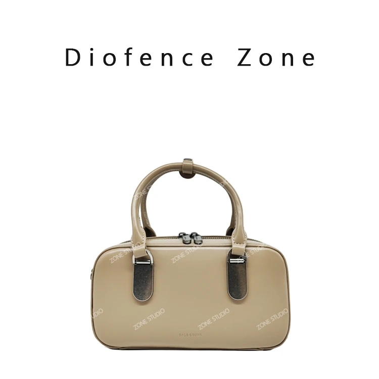 【芝麻集】SK-82132-1-浅砂色RAIN.CUN简约腋下斜跨轻奢女包