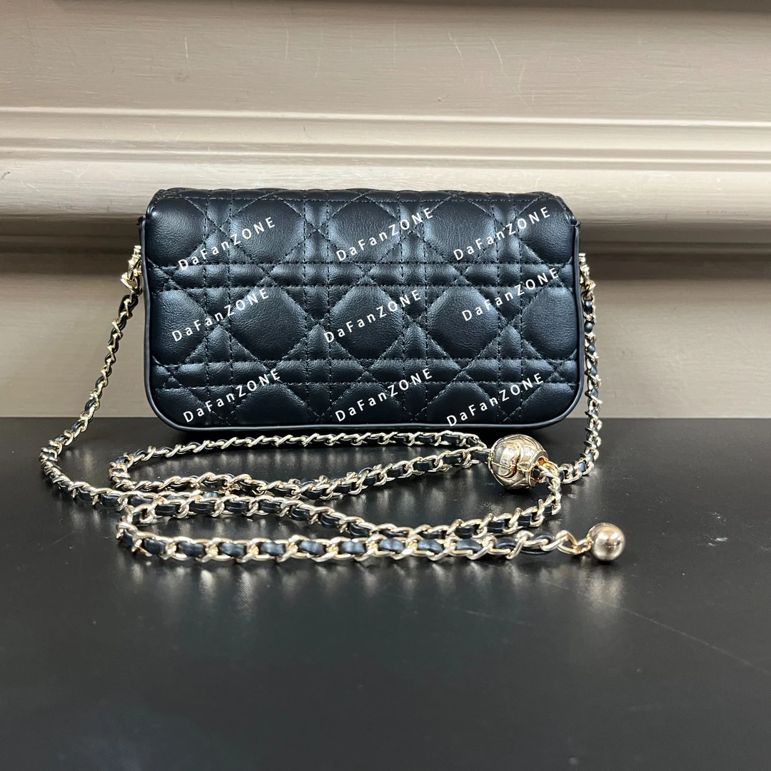 【芝麻集】GQ-2839-黑色RAIN.CUN腋下斜跨轻奢潮流时尚百搭女包