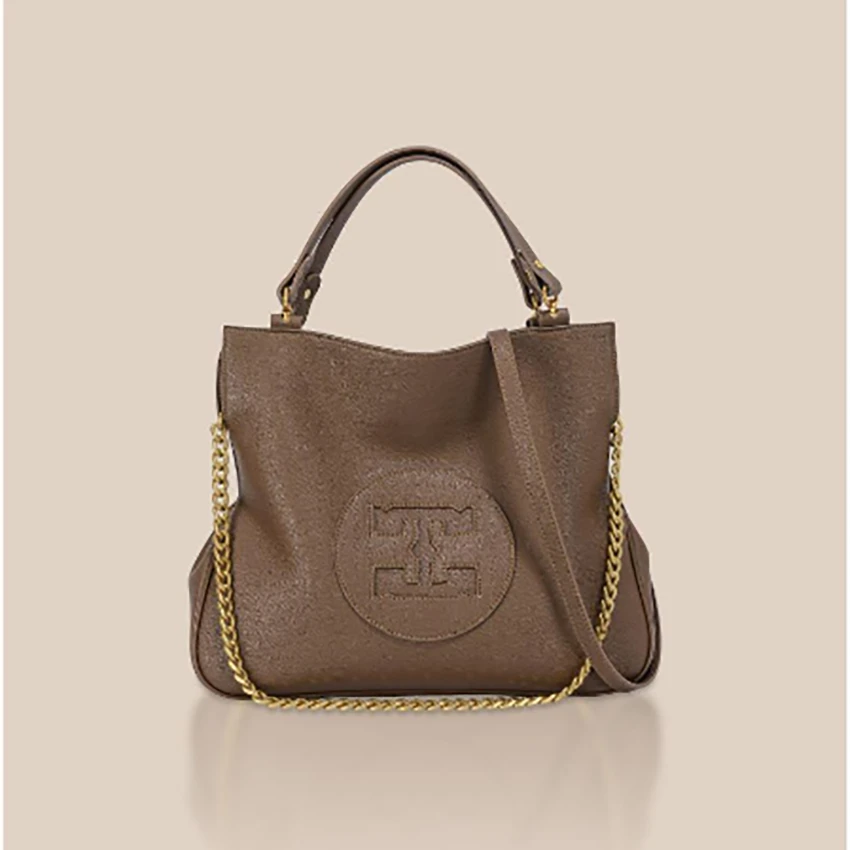 【芝麻集】GQ-1407-那达棕RAIN.CUN夏季新款腋下斜跨轻奢女包