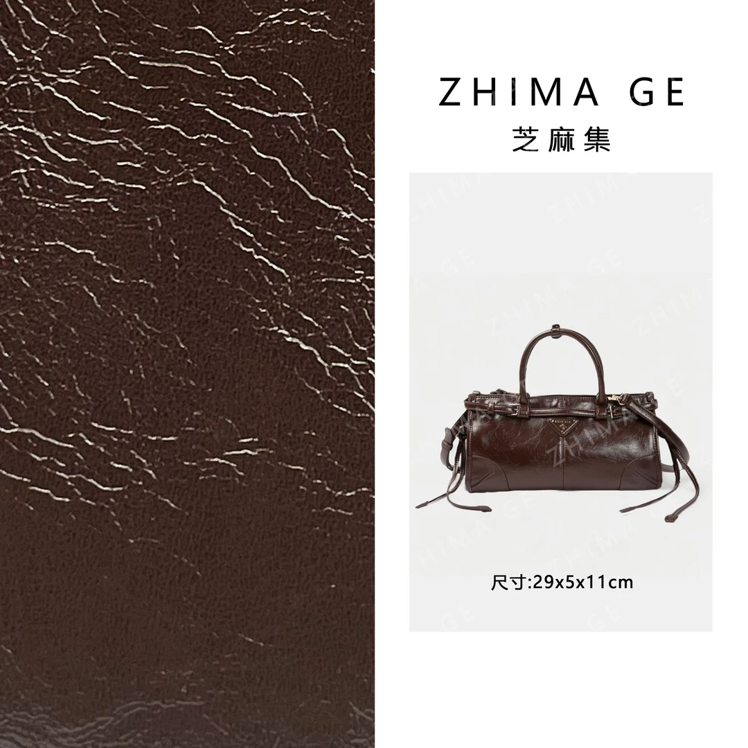 芝麻集】SKL-A0275-咖啡色RAIN.CUN.简约腋下时尚斜跨轻奢女包