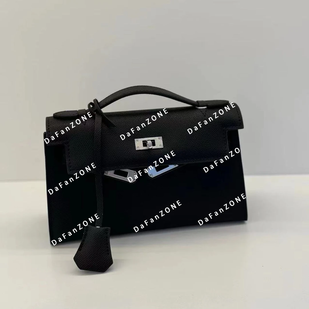 芝麻集】XKY-3903-黑色RAIN.CUN夏季新款腋下斜跨轻奢女包广州