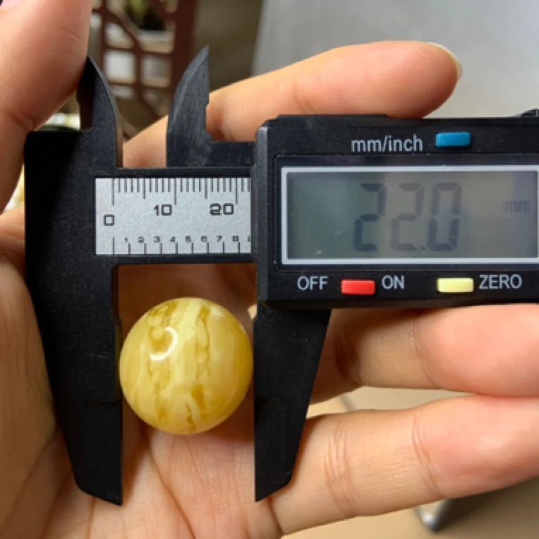 22mm白花蜜蜜蜡单珠